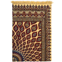 روميزي قلمكار عطريان طرح بته جقه مدل G298