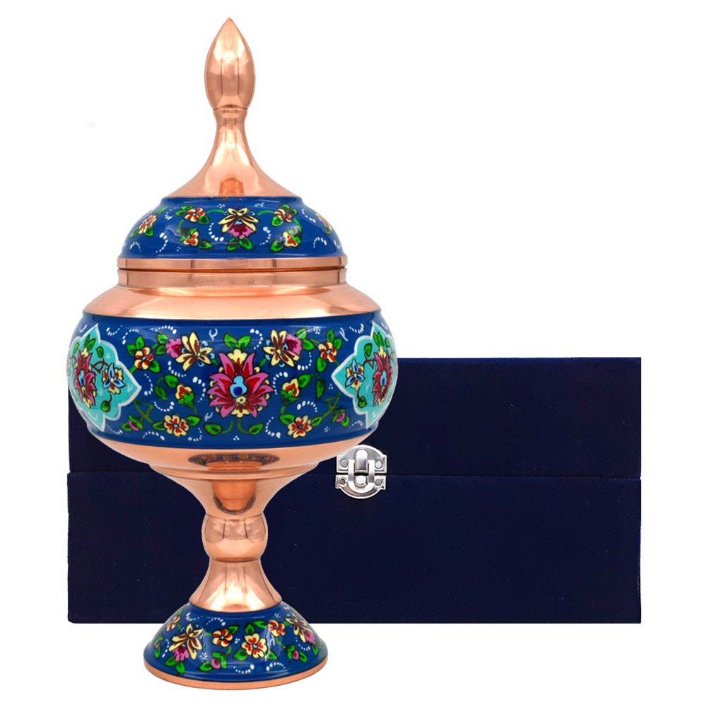 شکلات خوری میناکاری طرح پرداز کد 28-1 - تصویر 4