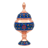 شکلات خوری میناکاری مسی طرح پرداز کد 23
