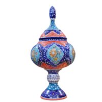 گزخوری میناکاری مسی میناسرای نیکنامی مدل ZF32