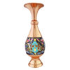 گلدان مسی نگارستان نيلی مدل پرداز کد gold20