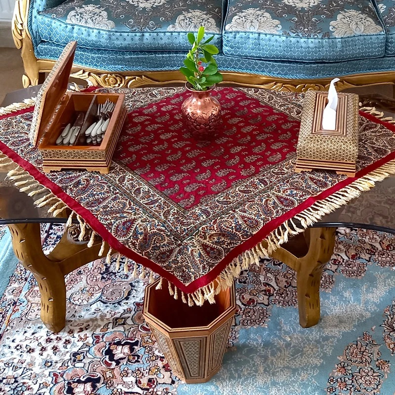 ست 3 تکه خاتم کاری چوبی کد 123 - تصویر 11