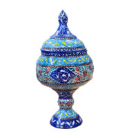 گزخوری میناکاری مسی میناسرای نیکنامی مدل نقلی کد 1402