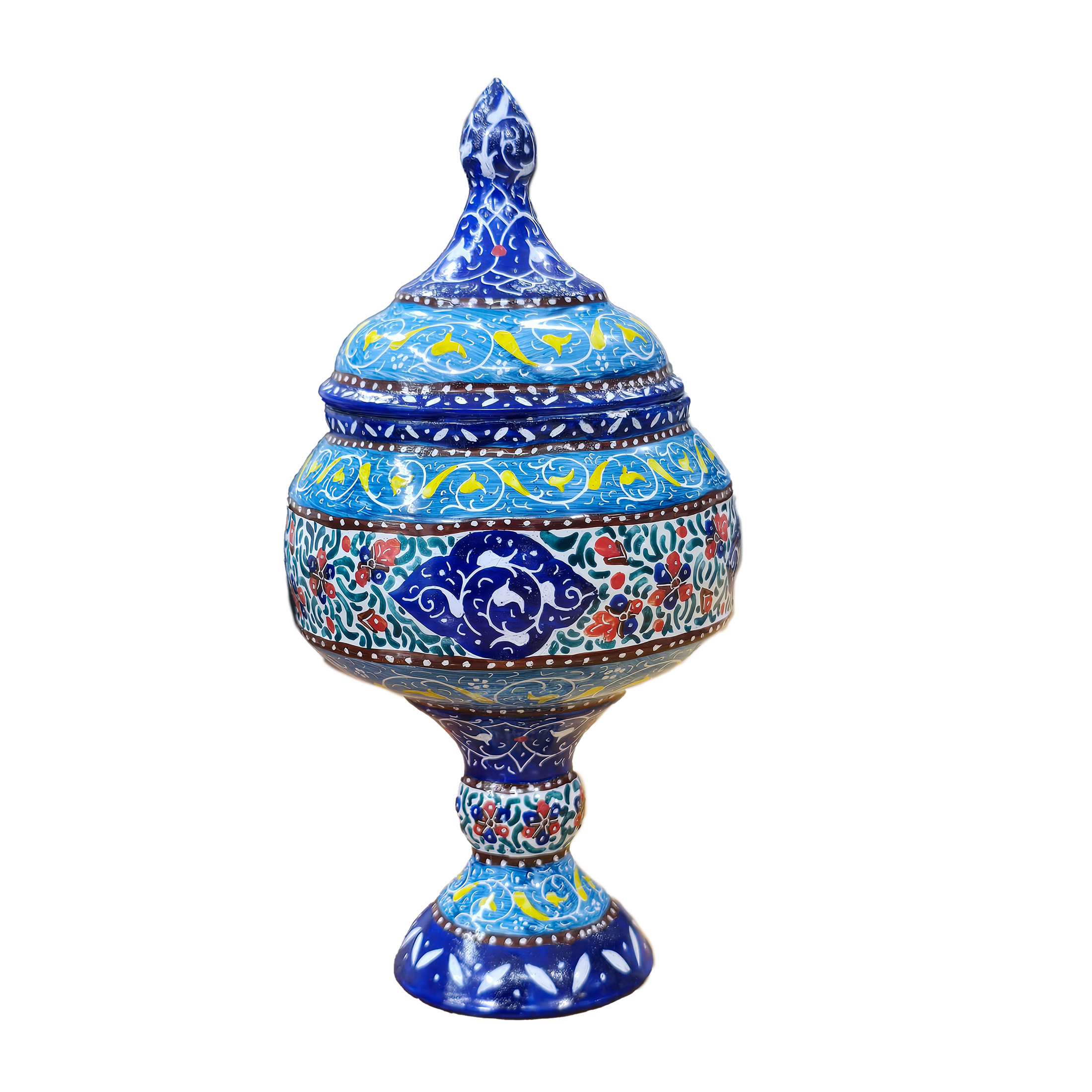 گزخوری میناکاری مسی میناسرای نیکنامی مدل نقلی کد 1402