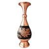 گلدان مسی مدل الماس تراش کد 25