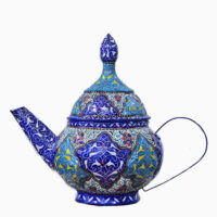 قوری میناکاری مسی میناسرای نیکنامی مدل 2001