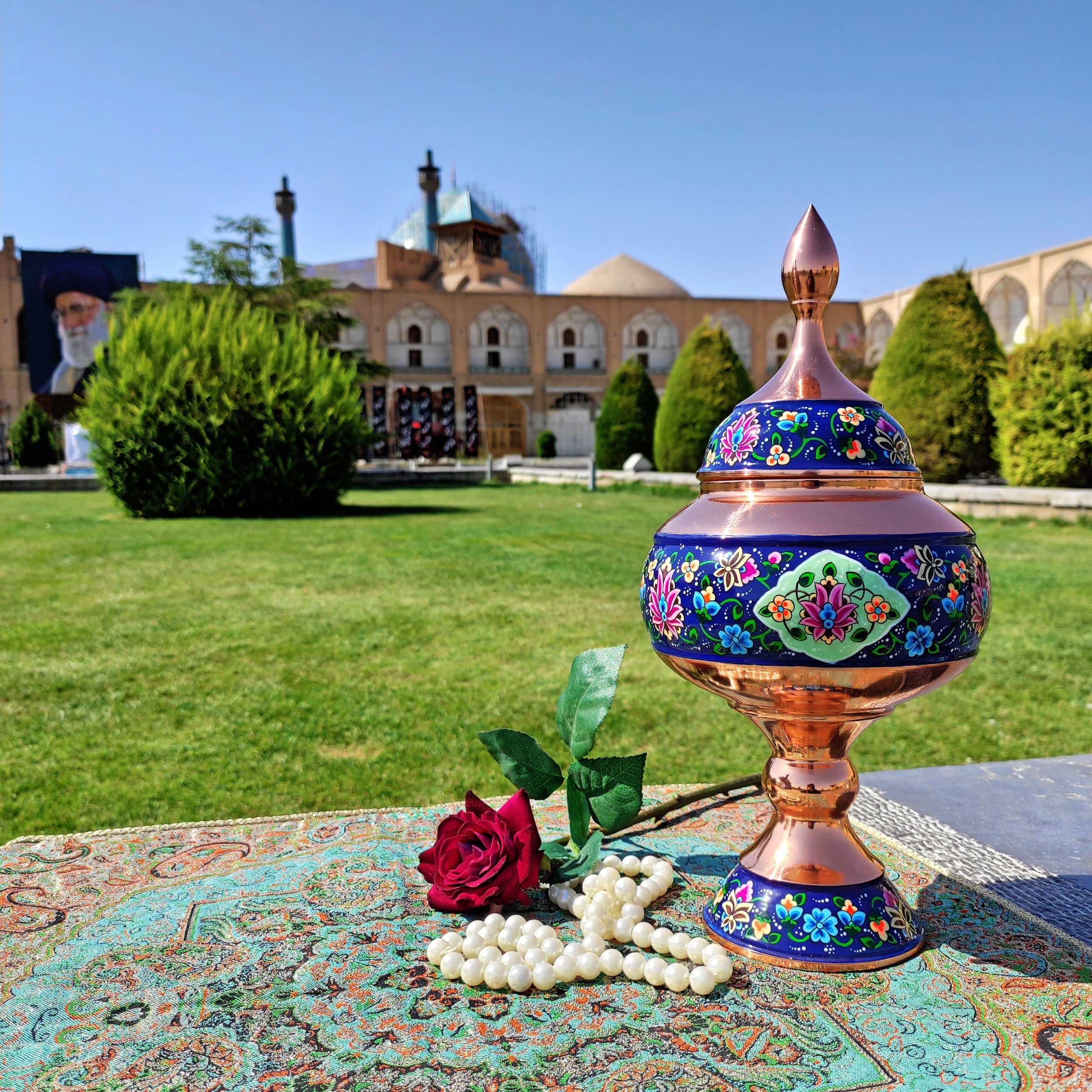 شکلات خوری مسی مدل پرداز کد 30 - تصویر 2