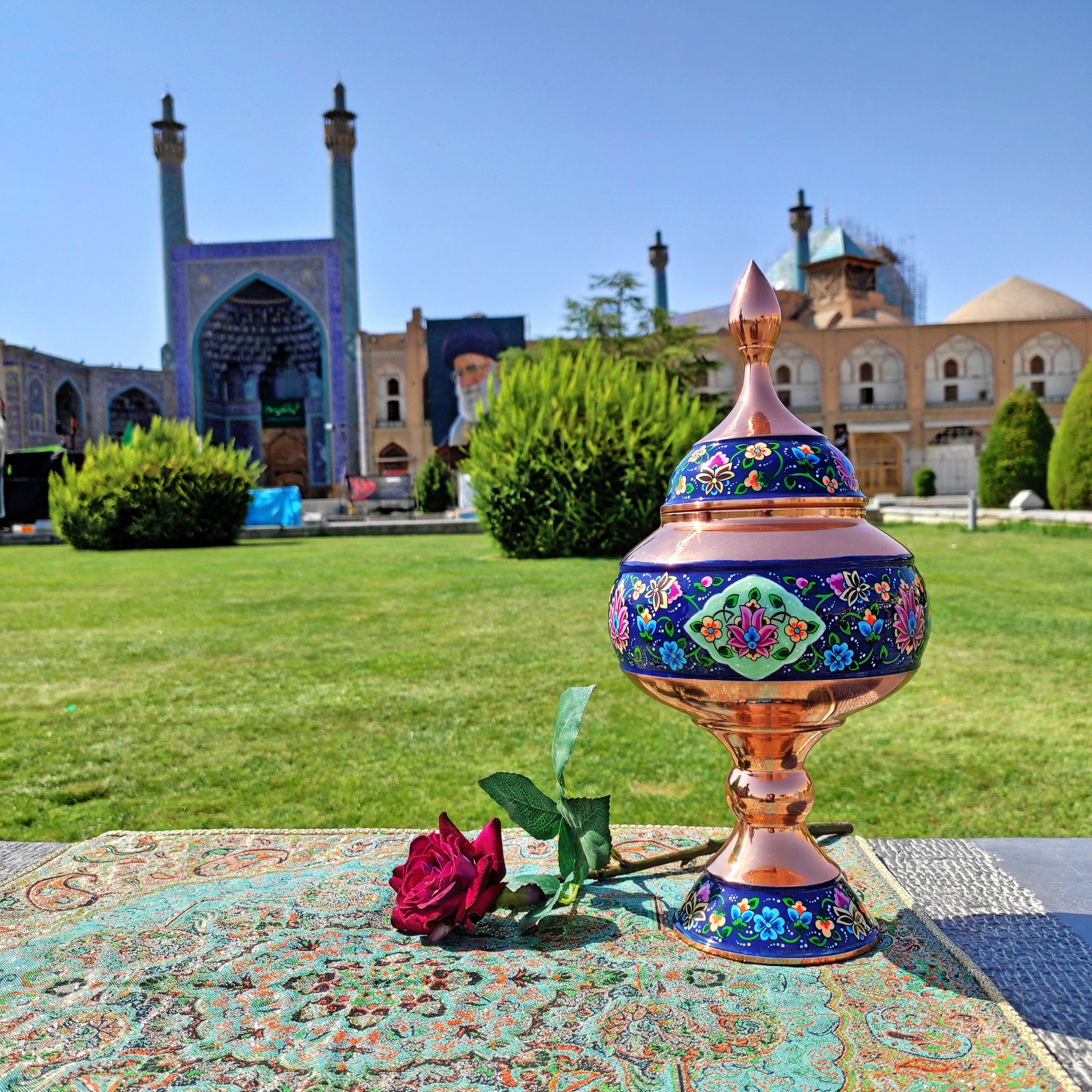 شکلات خوری مسی مدل پرداز کد 30 - تصویر 3